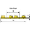 Mehrfachplatte PM zu Rohrschelle Standard-Baureihe